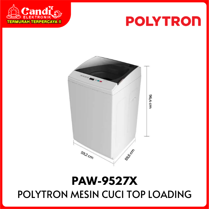 Polytron  Washing Machine Top Loading